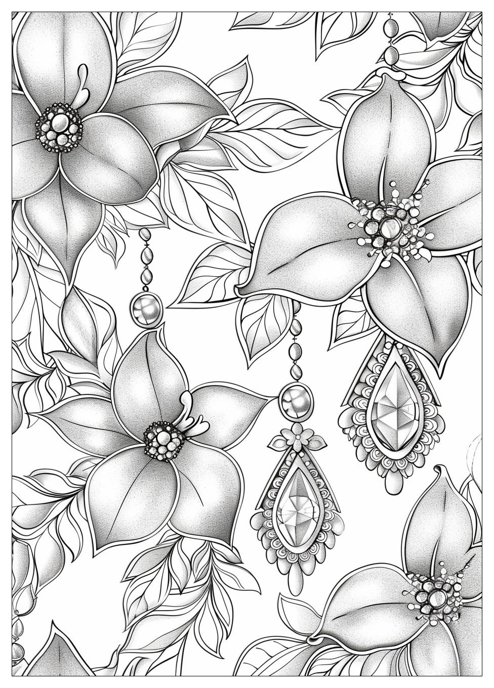 Jewelry Coloring Pages-17