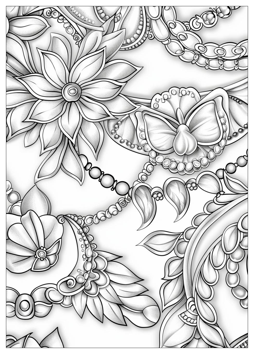 Jewelry Coloring Pages-19