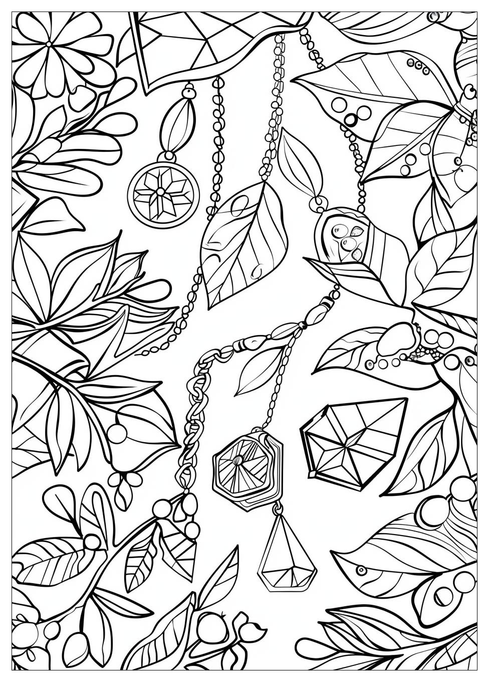 Jewelry Coloring Pages-20