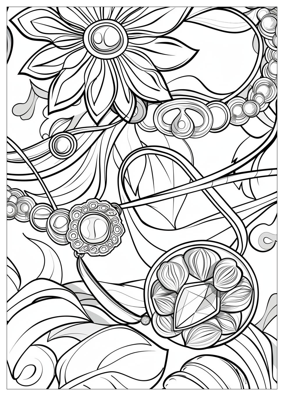 Jewelry Coloring Pages-6