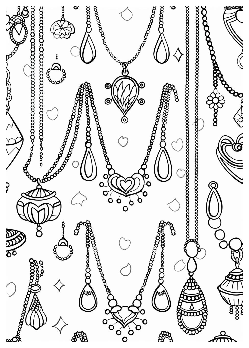 Jewelry Coloring Pages-9