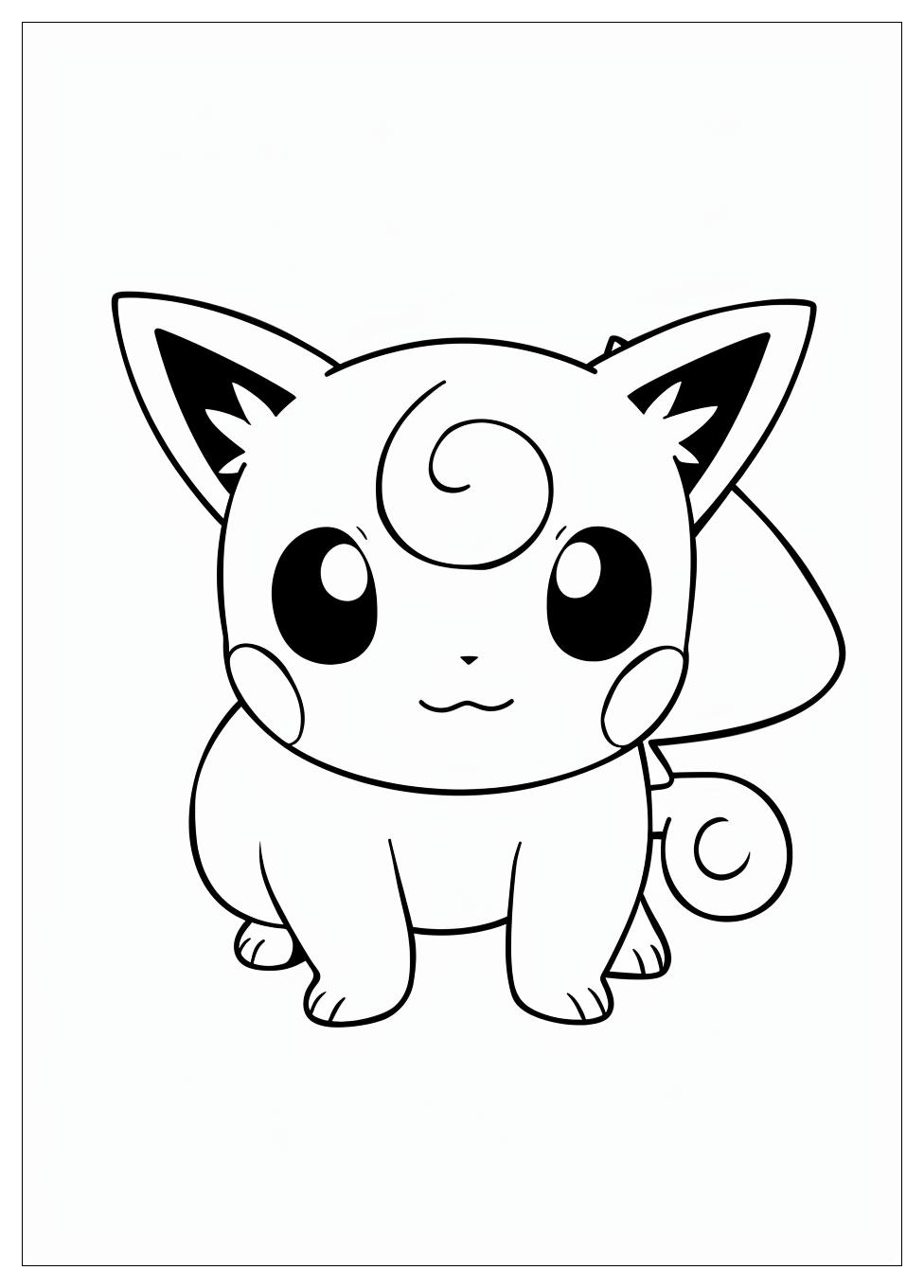 Jigglypuff Coloring Pages-1