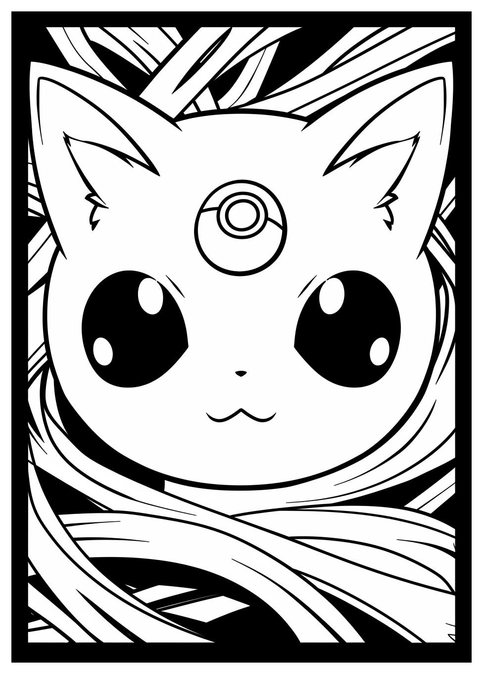 Jigglypuff Coloring Pages-12