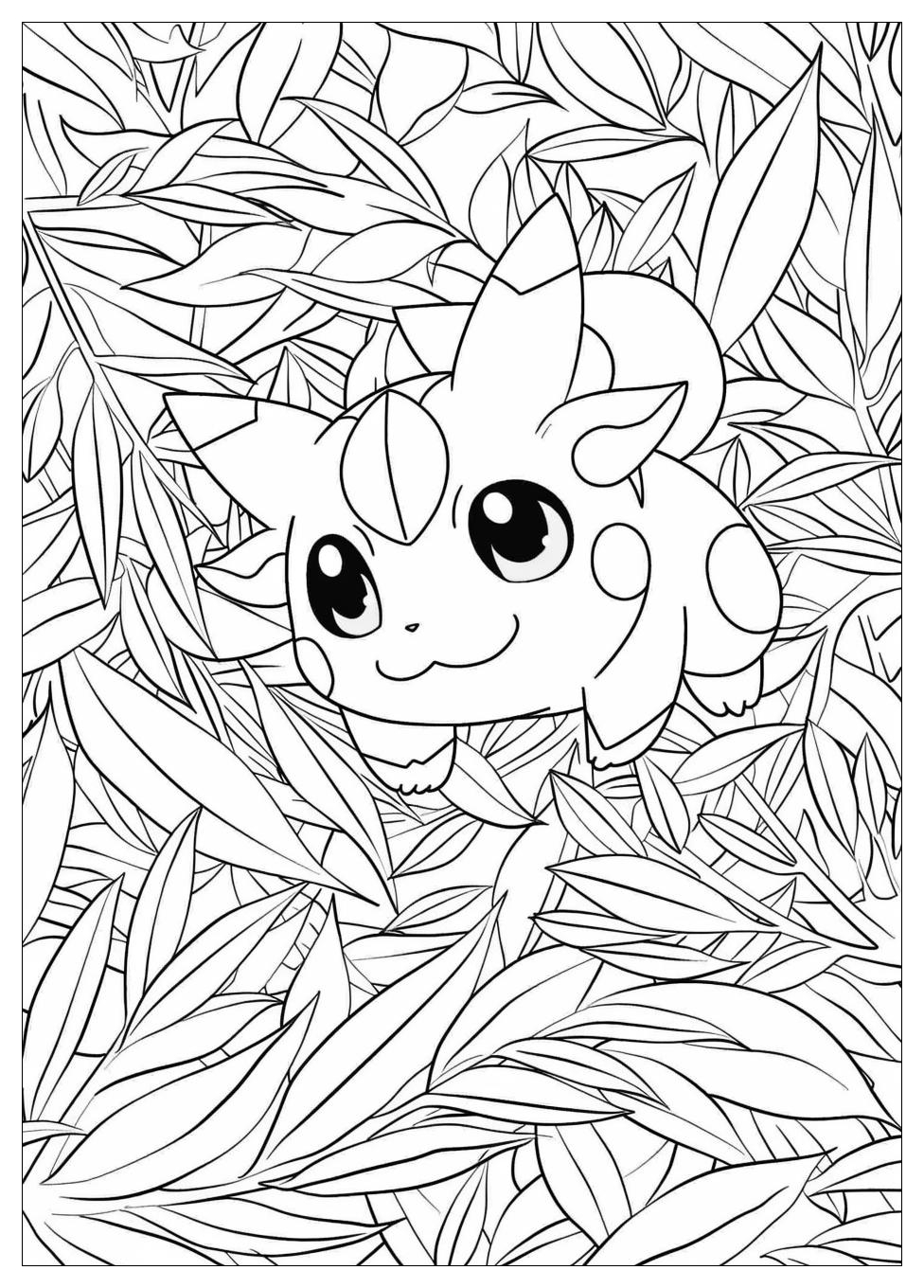 Jigglypuff Coloring Pages-13