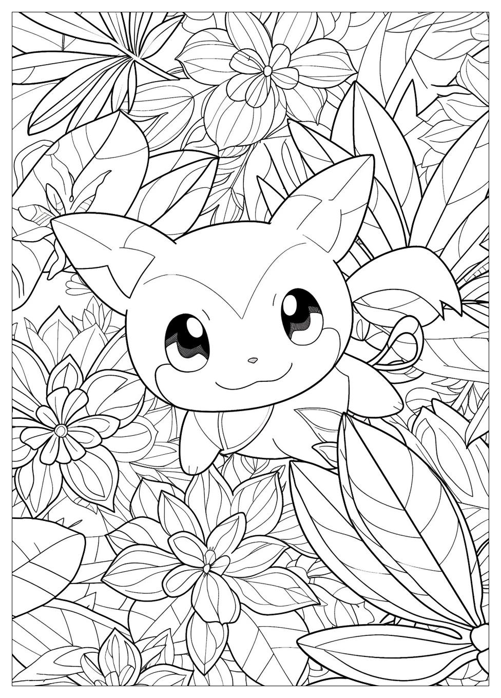 Jigglypuff Coloring Pages-14