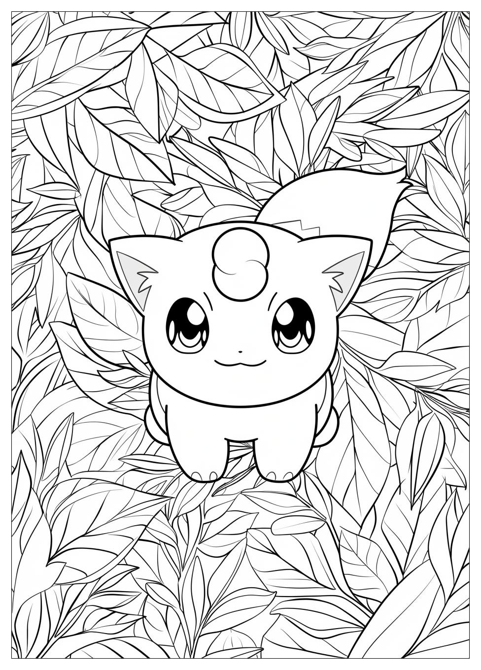Jigglypuff Coloring Pages-16