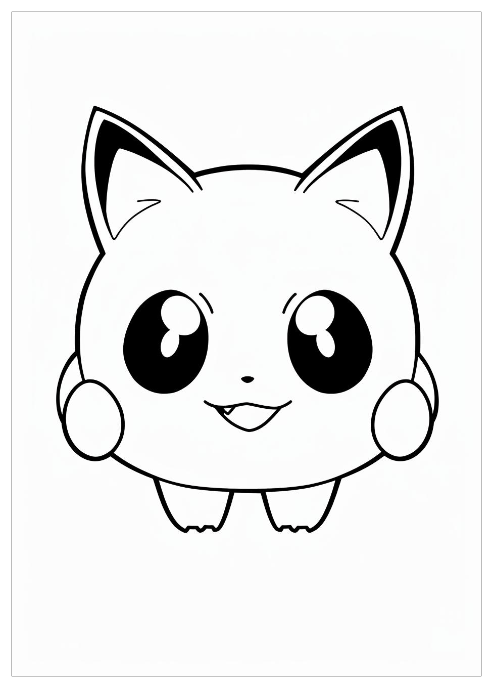 Jigglypuff Coloring Pages-3