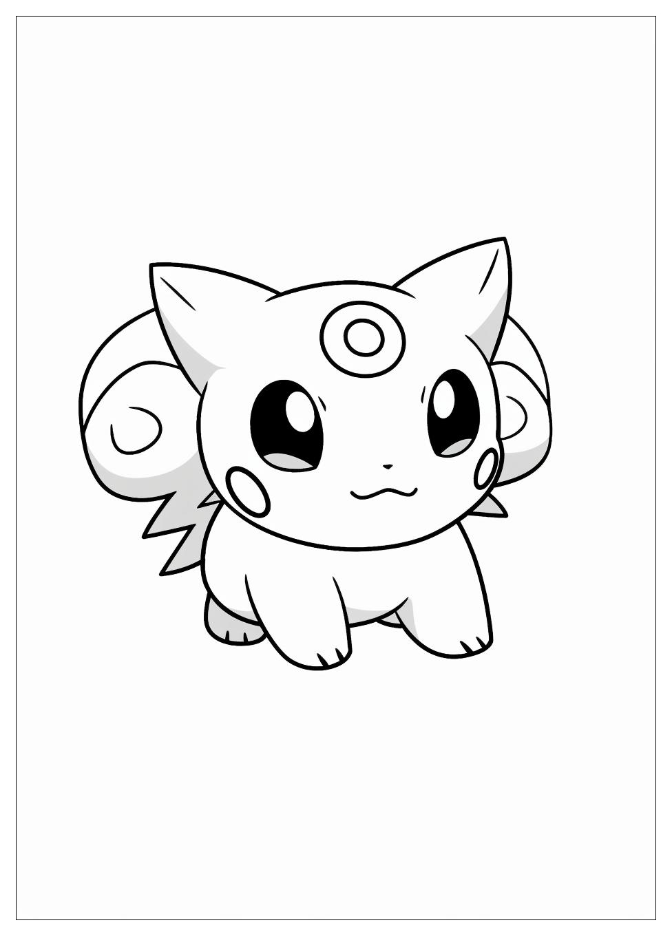 Jigglypuff Coloring Pages-4