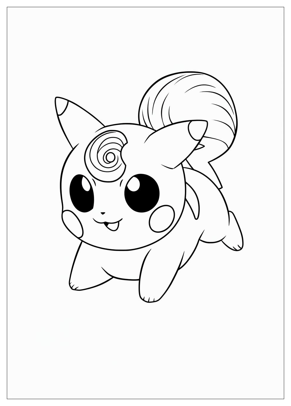 Jigglypuff Coloring Pages-6