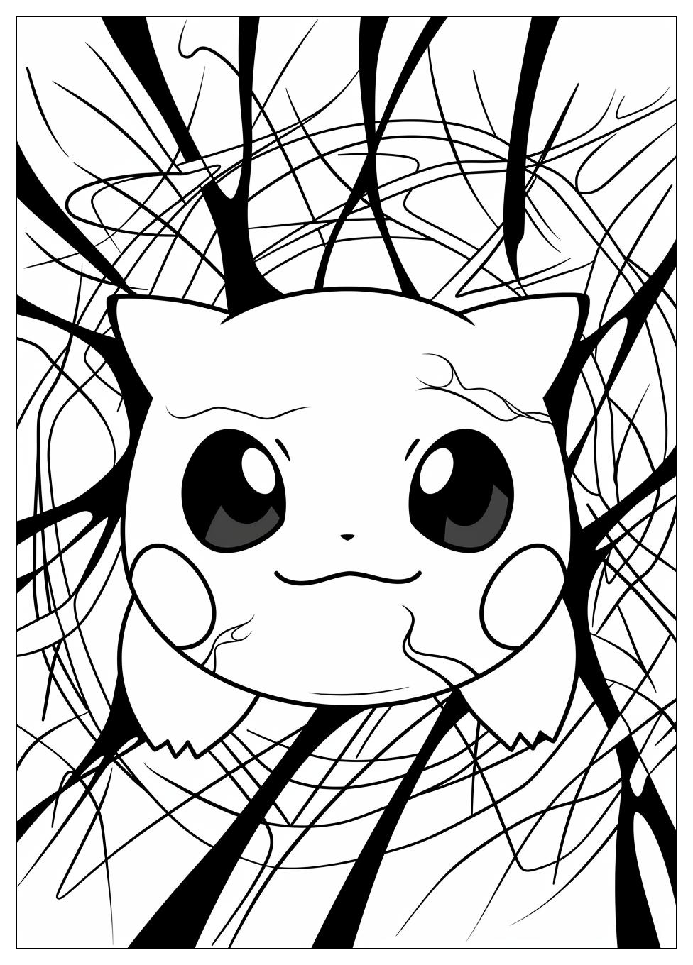 Jigglypuff Coloring Pages-9