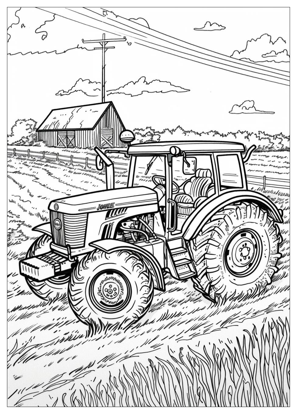 John Deere Coloring Pages-19