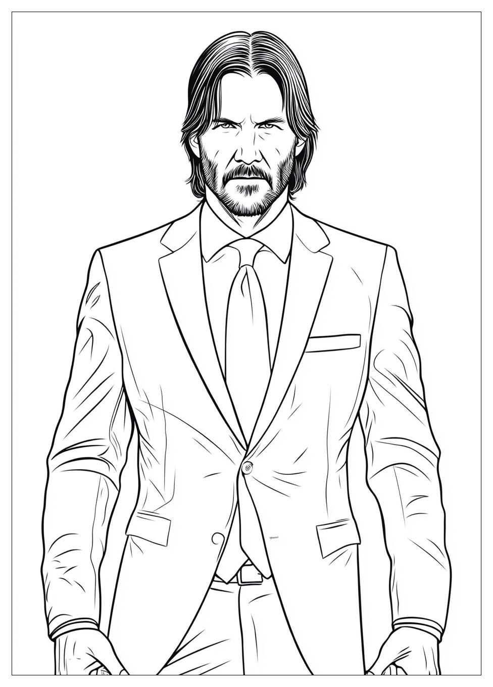 John Wick Coloring Pages-3