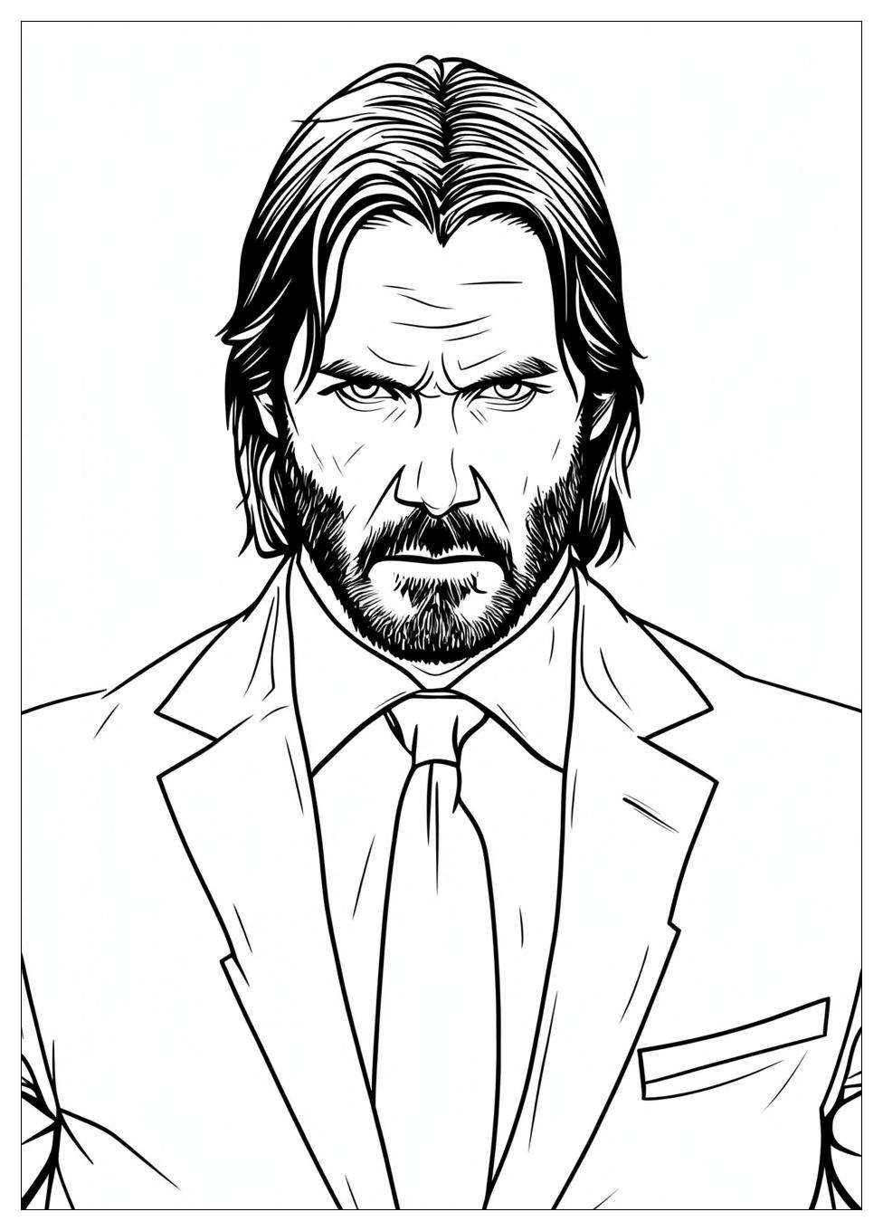 John Wick Coloring Pages-6