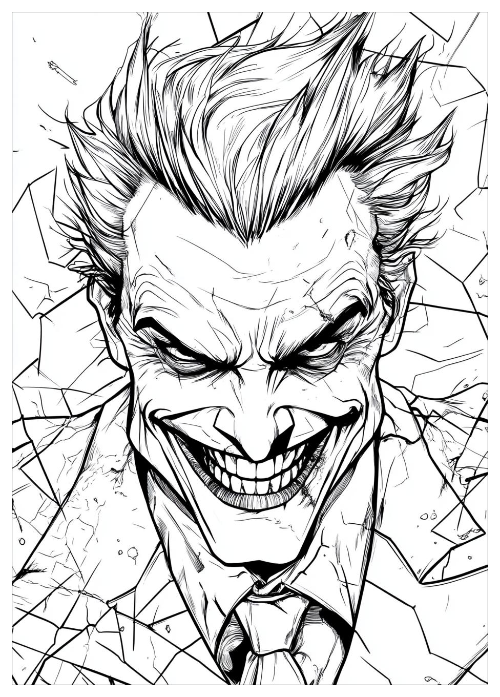 Joker Coloring Pages-1