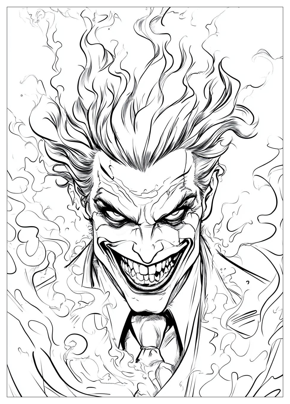 Joker Coloring Pages-10