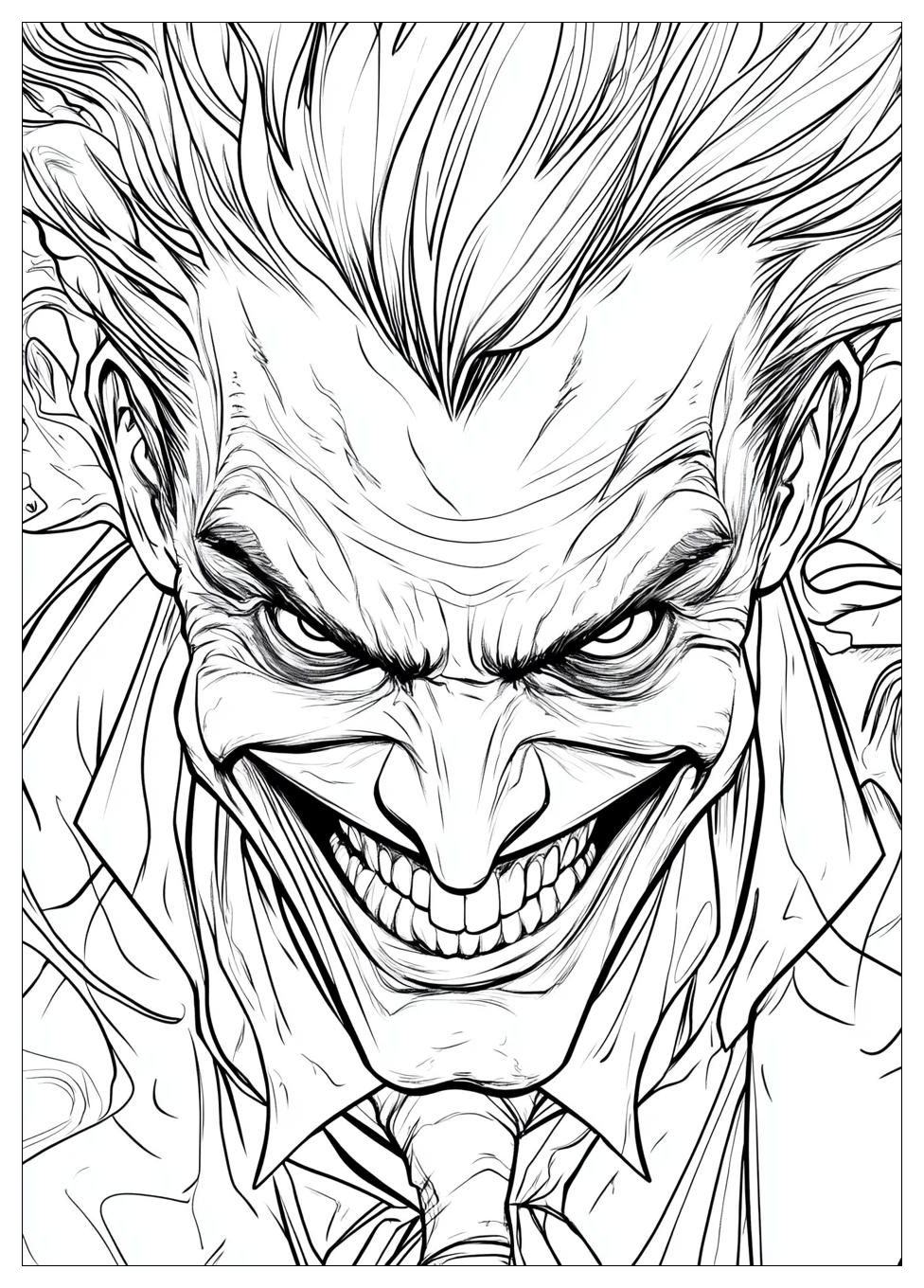 Joker Coloring Pages-12