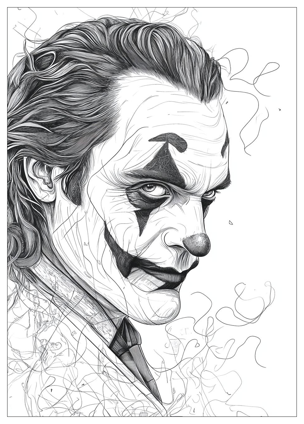Joker Coloring Pages-14
