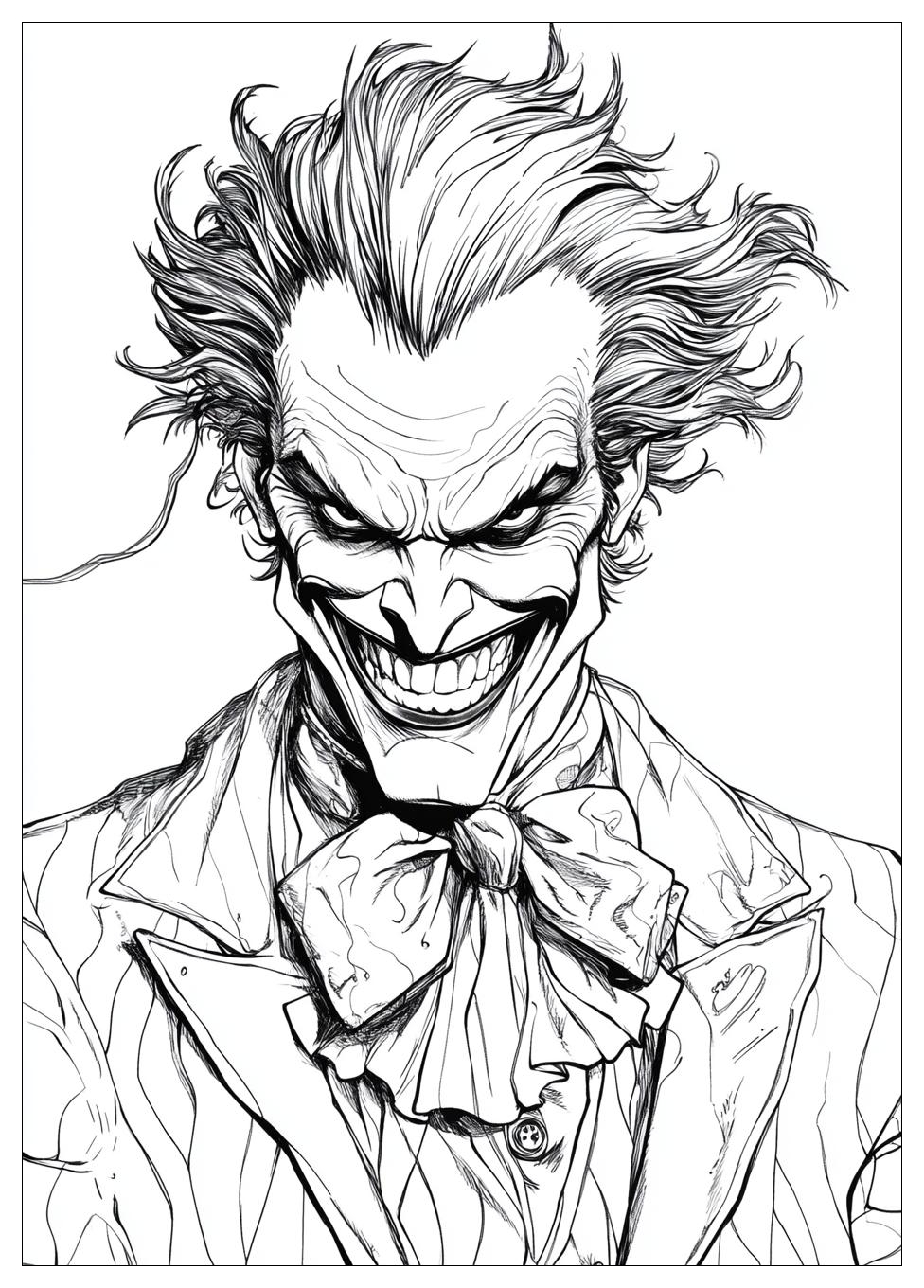 Joker Coloring Pages-19