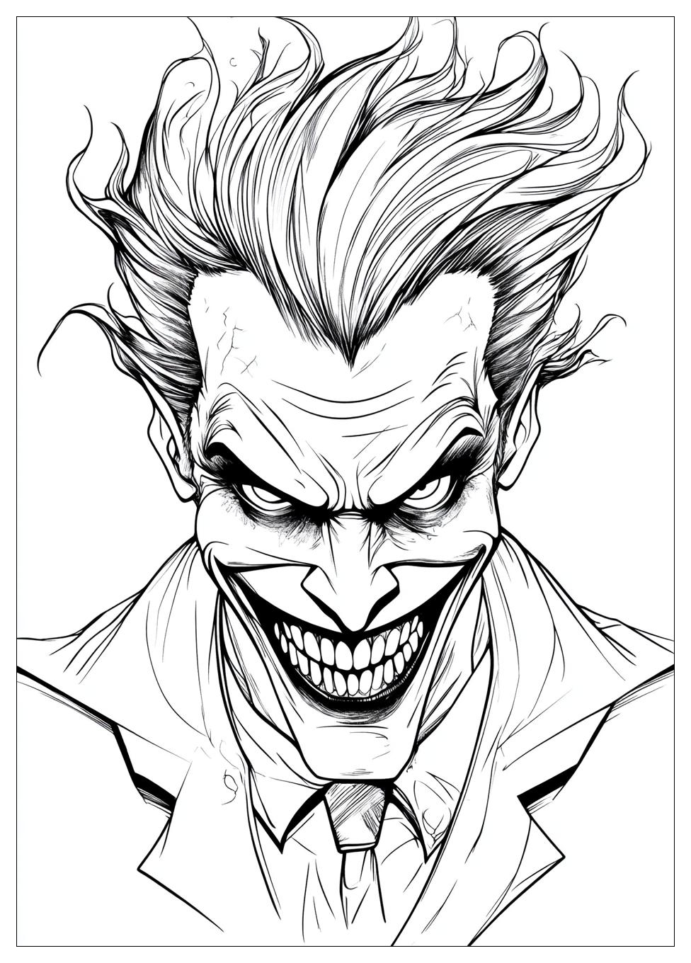 Joker Coloring Pages-2