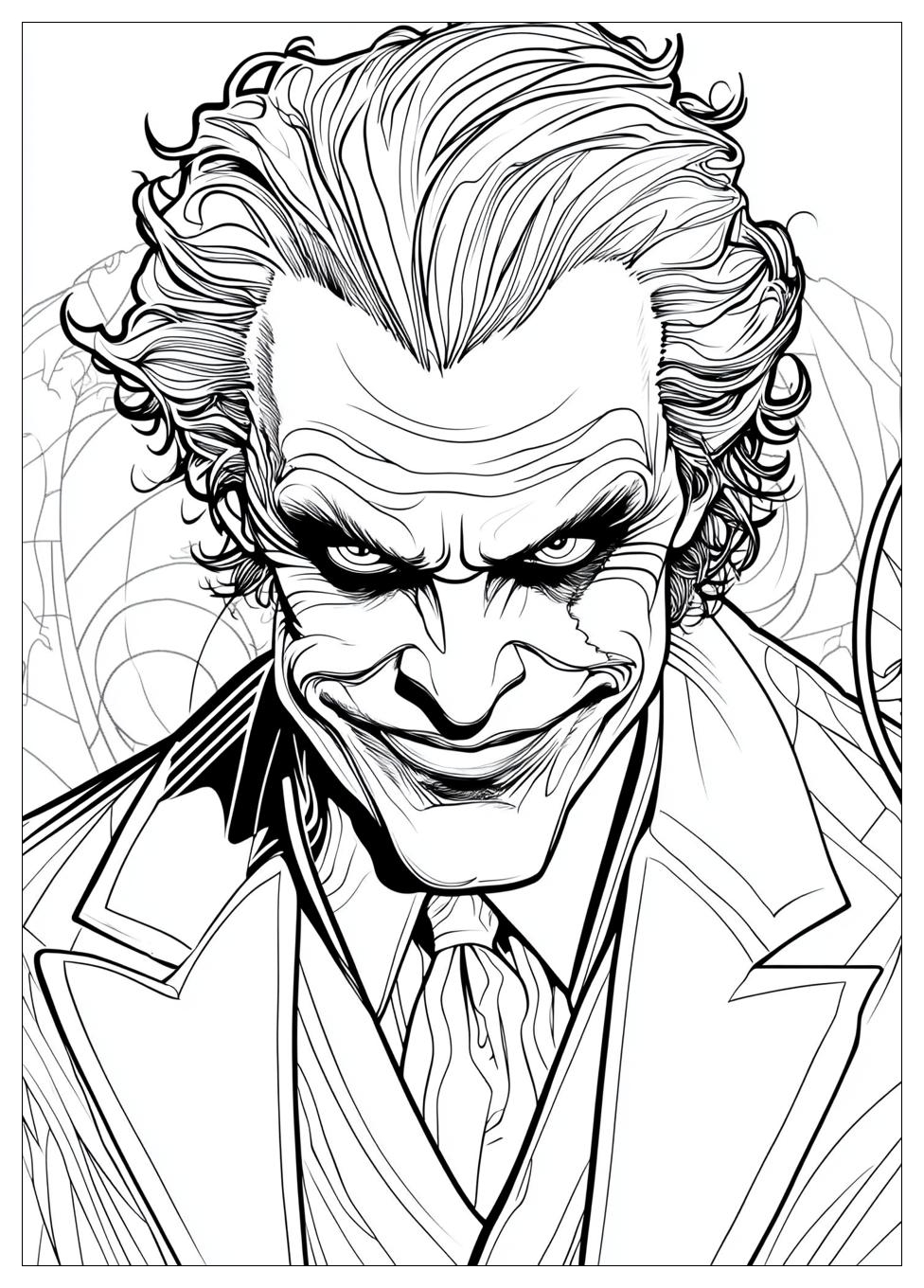Joker Coloring Pages-7