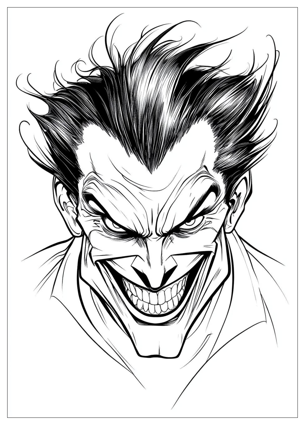 Joker Coloring Pages-8