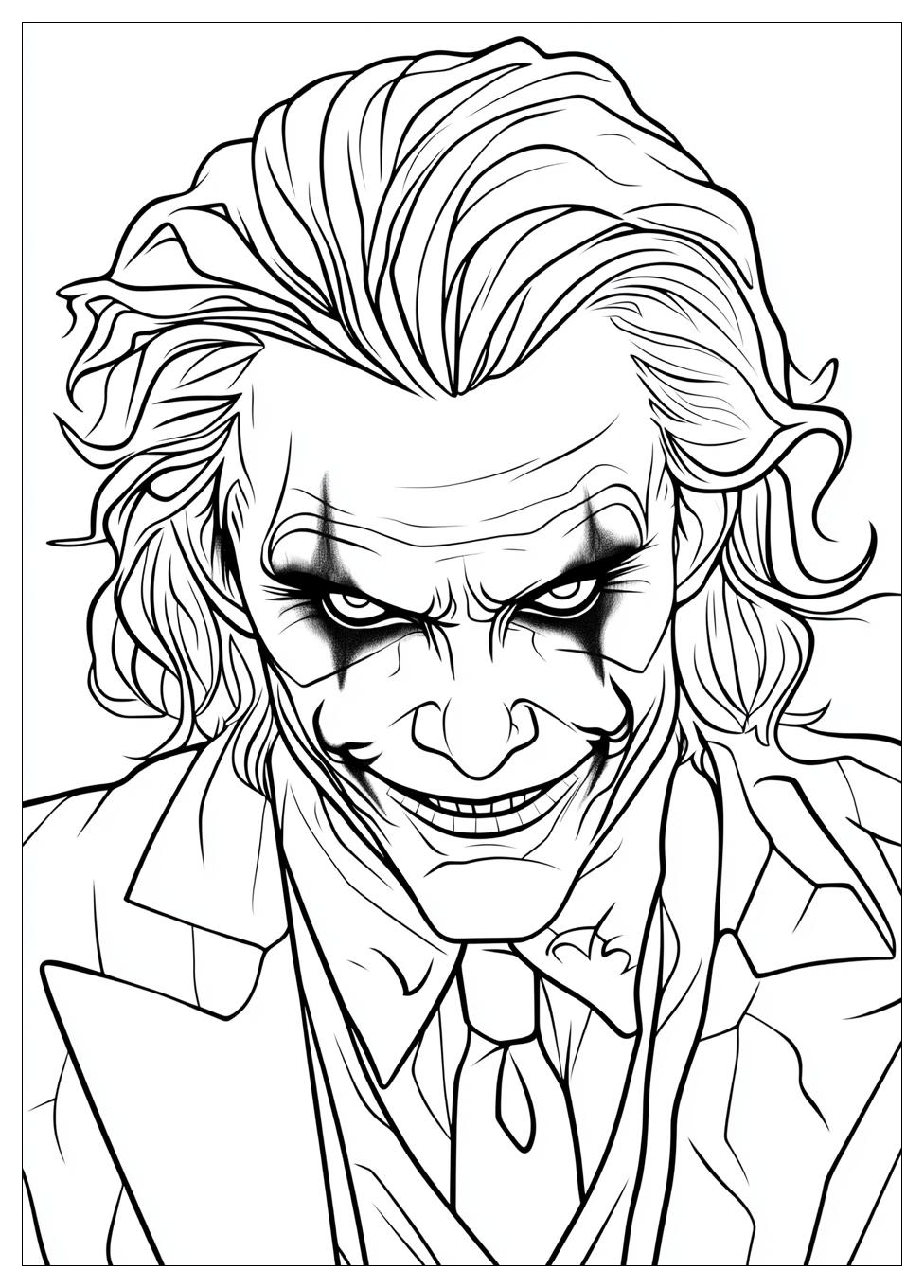 Joker Coloring Pages-9