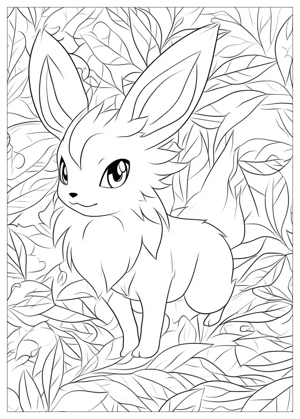 Free Printable Jolteon Coloring Pages 11 Jolteon Coloring Pages-11