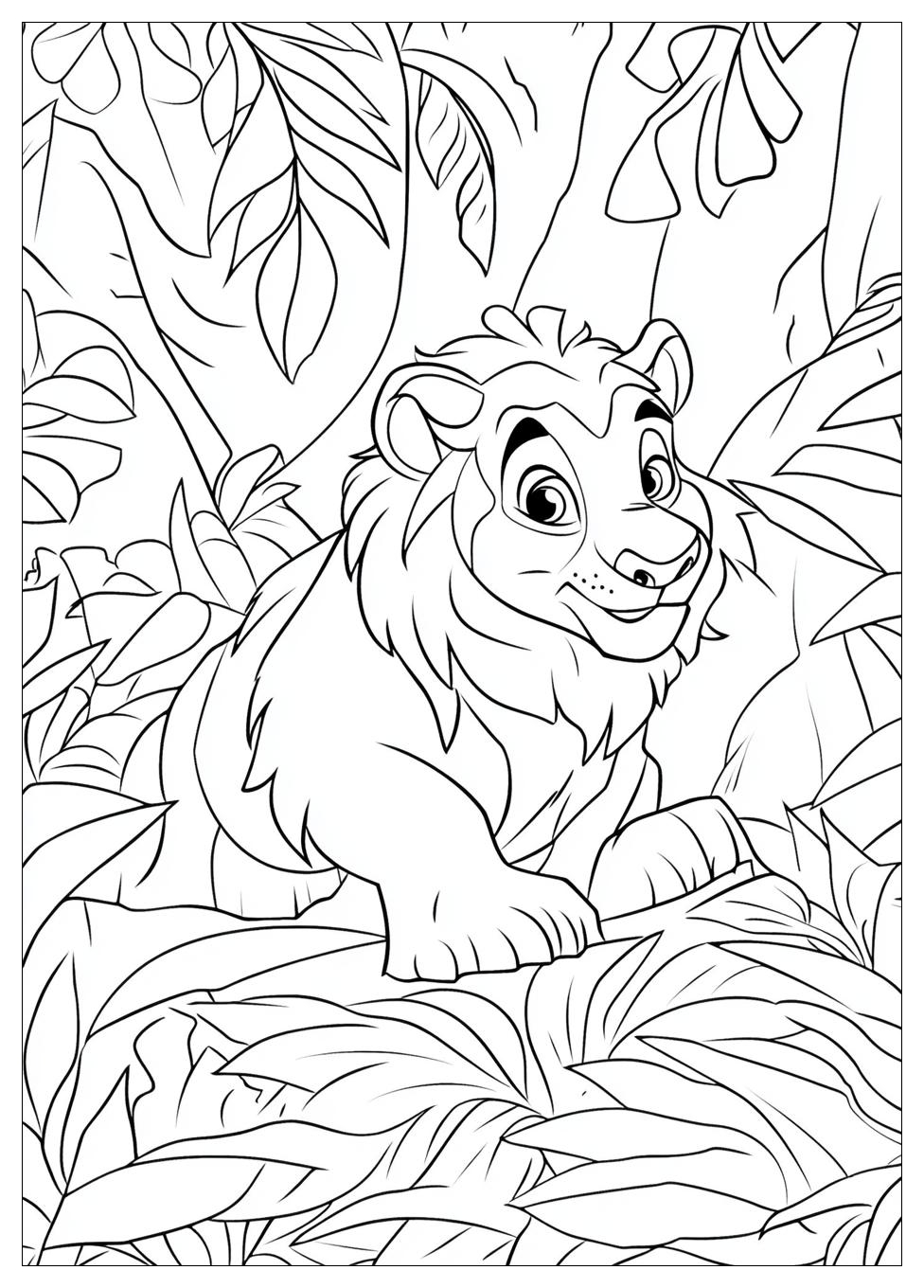 Jungle Book Coloring Pages-11