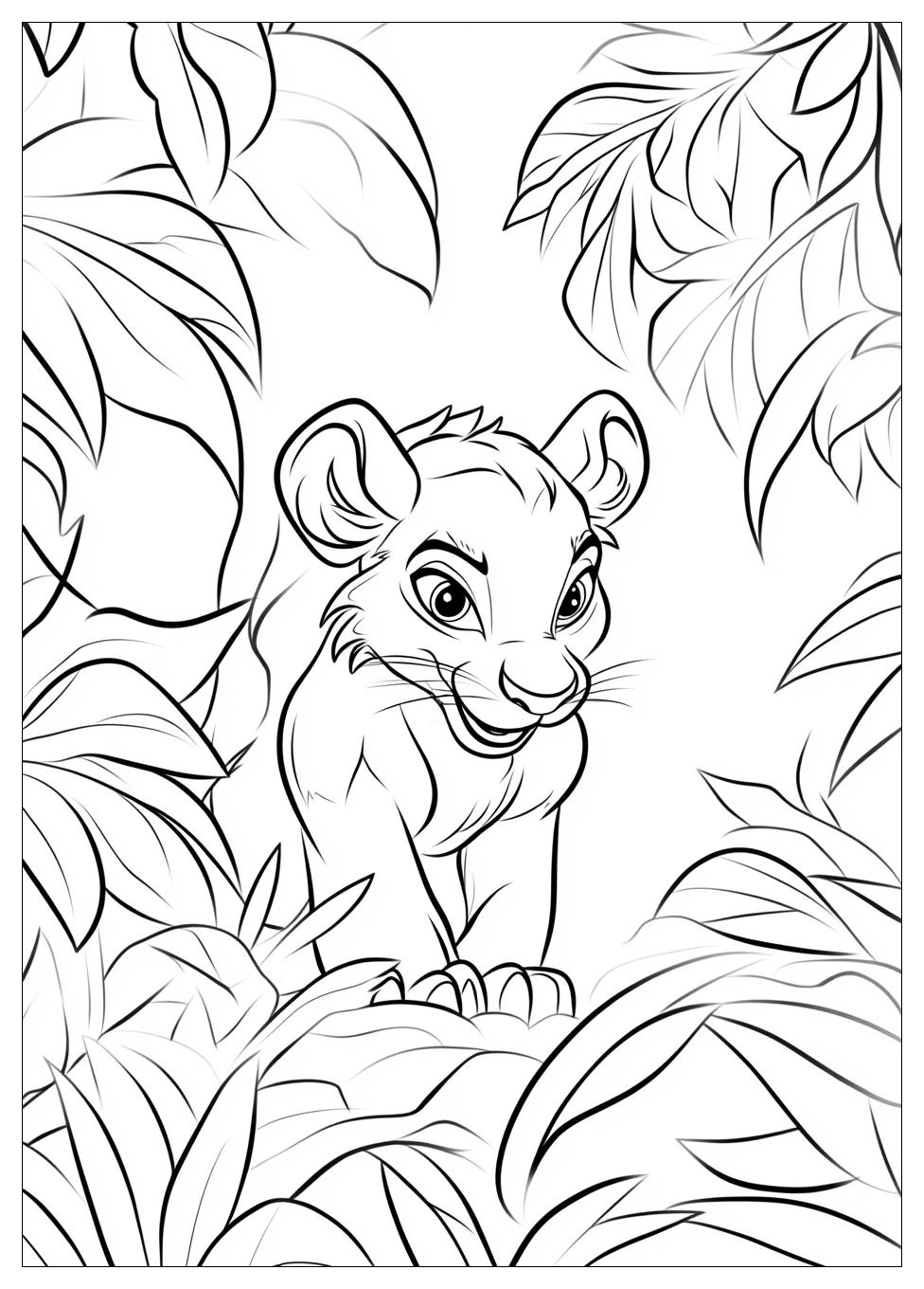 Jungle Book Coloring Pages-12