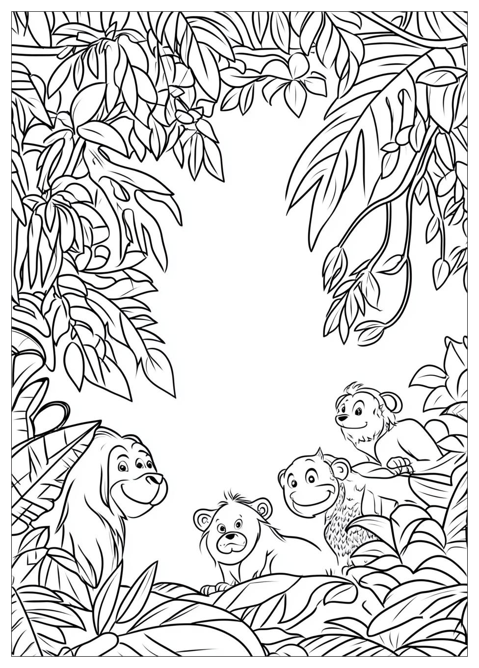 Jungle Book Coloring Pages-16