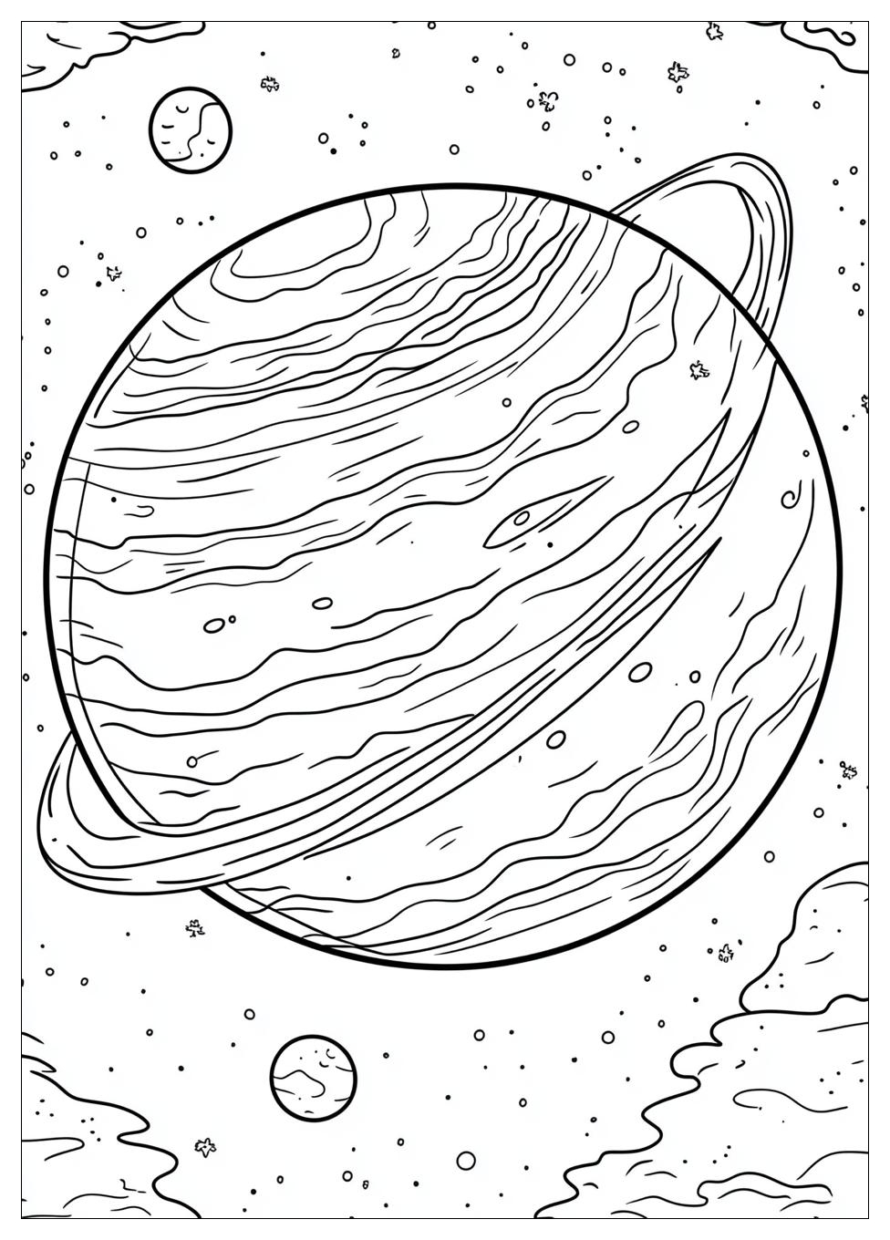 Jupiter Coloring Pages-1