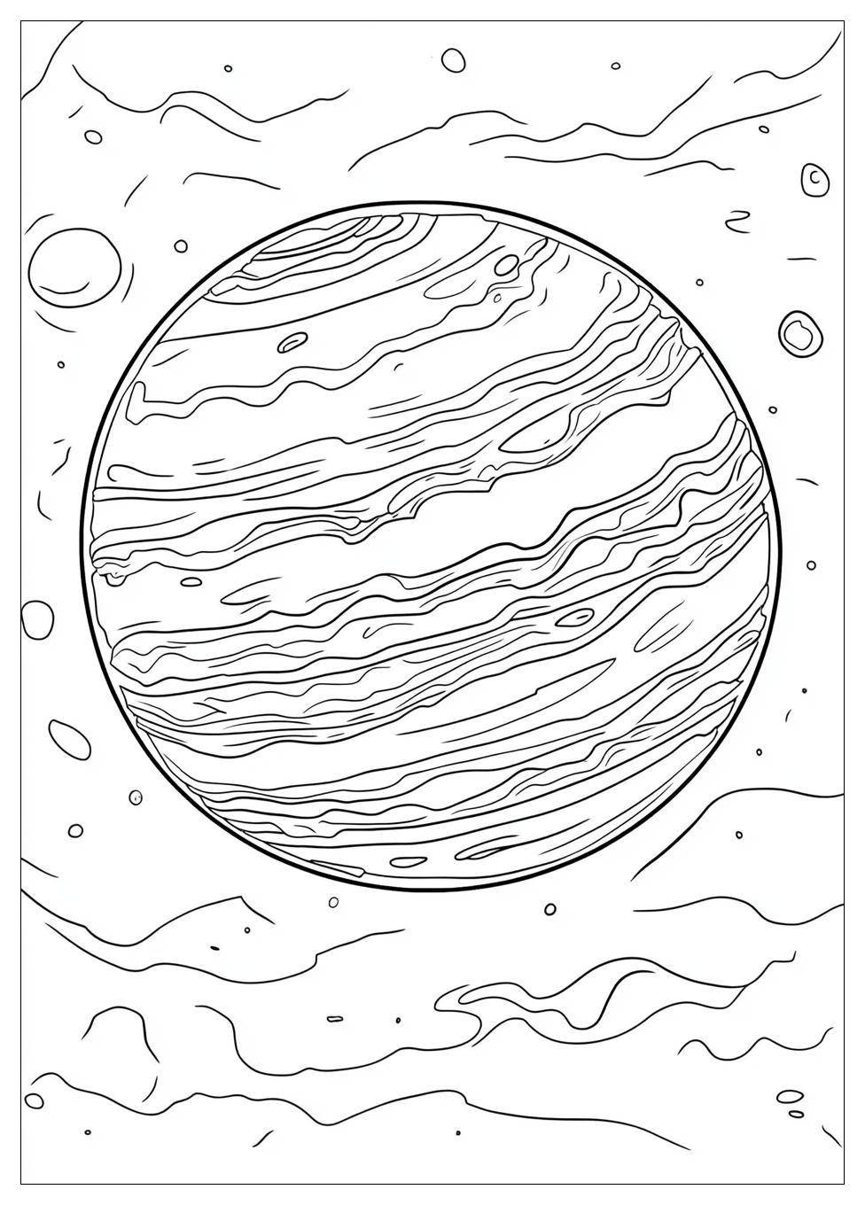 Jupiter Coloring Pages-11