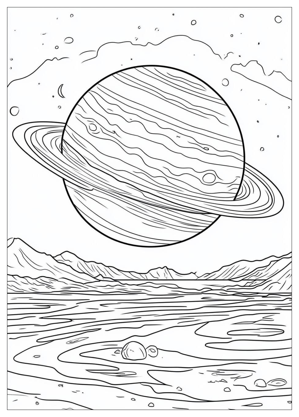 Jupiter Coloring Pages-12