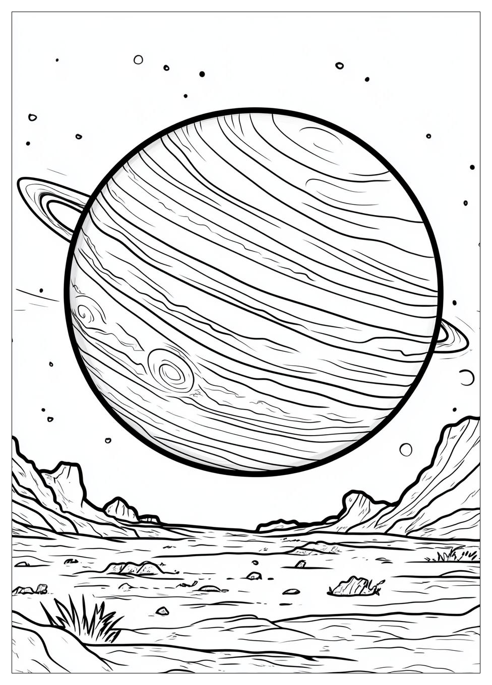 Jupiter Coloring Pages-7