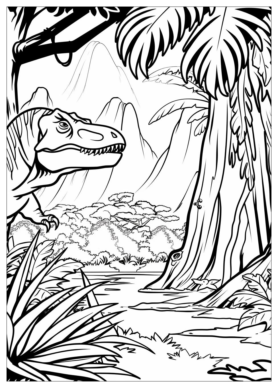 Jurassic Park Coloring Pages-1