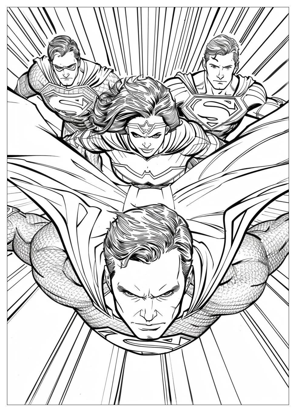 Justice League Coloring Pages-13