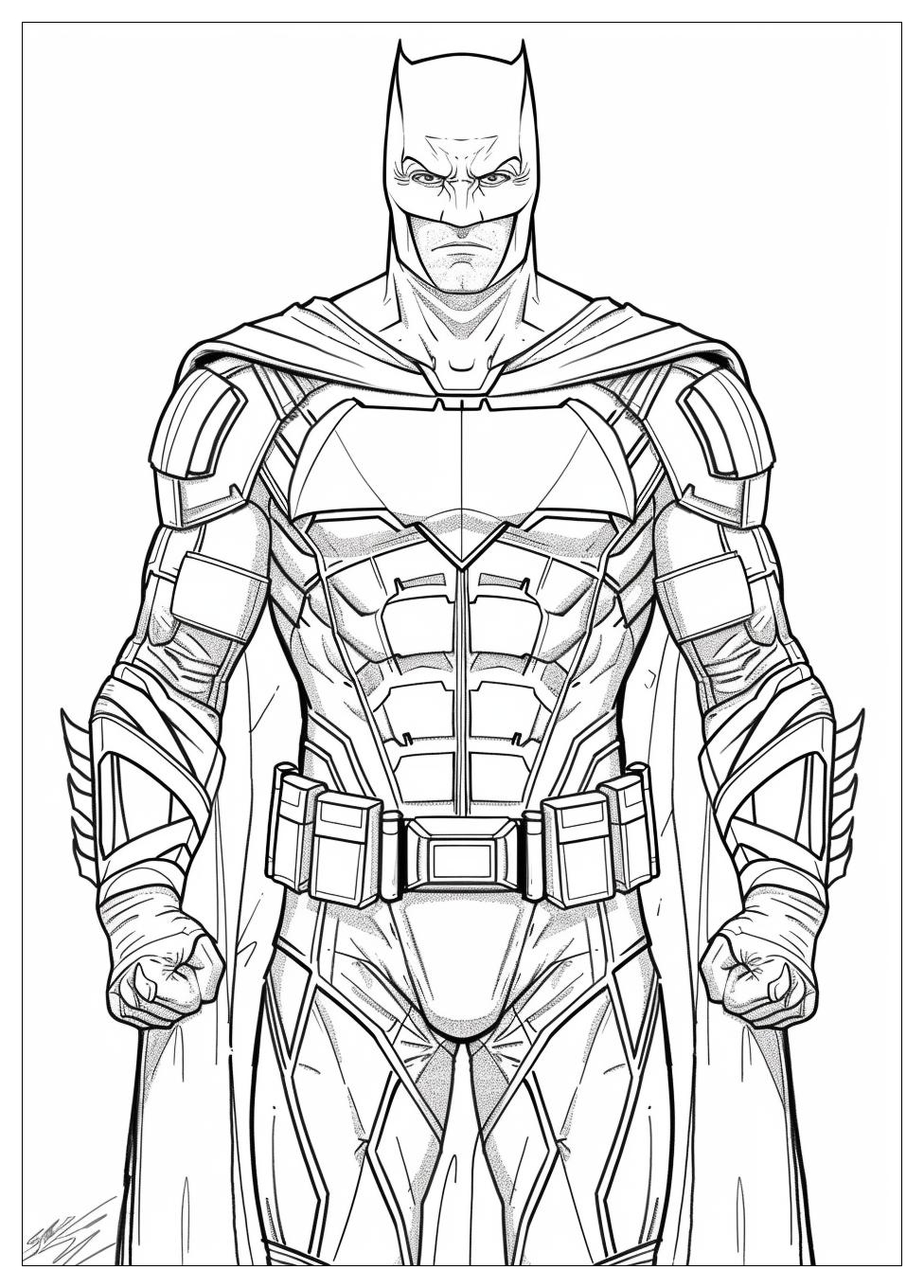 Justice League Coloring Pages-15
