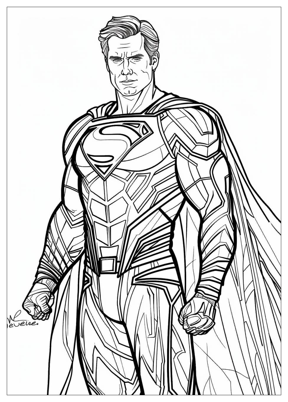 Justice League Coloring Pages-16