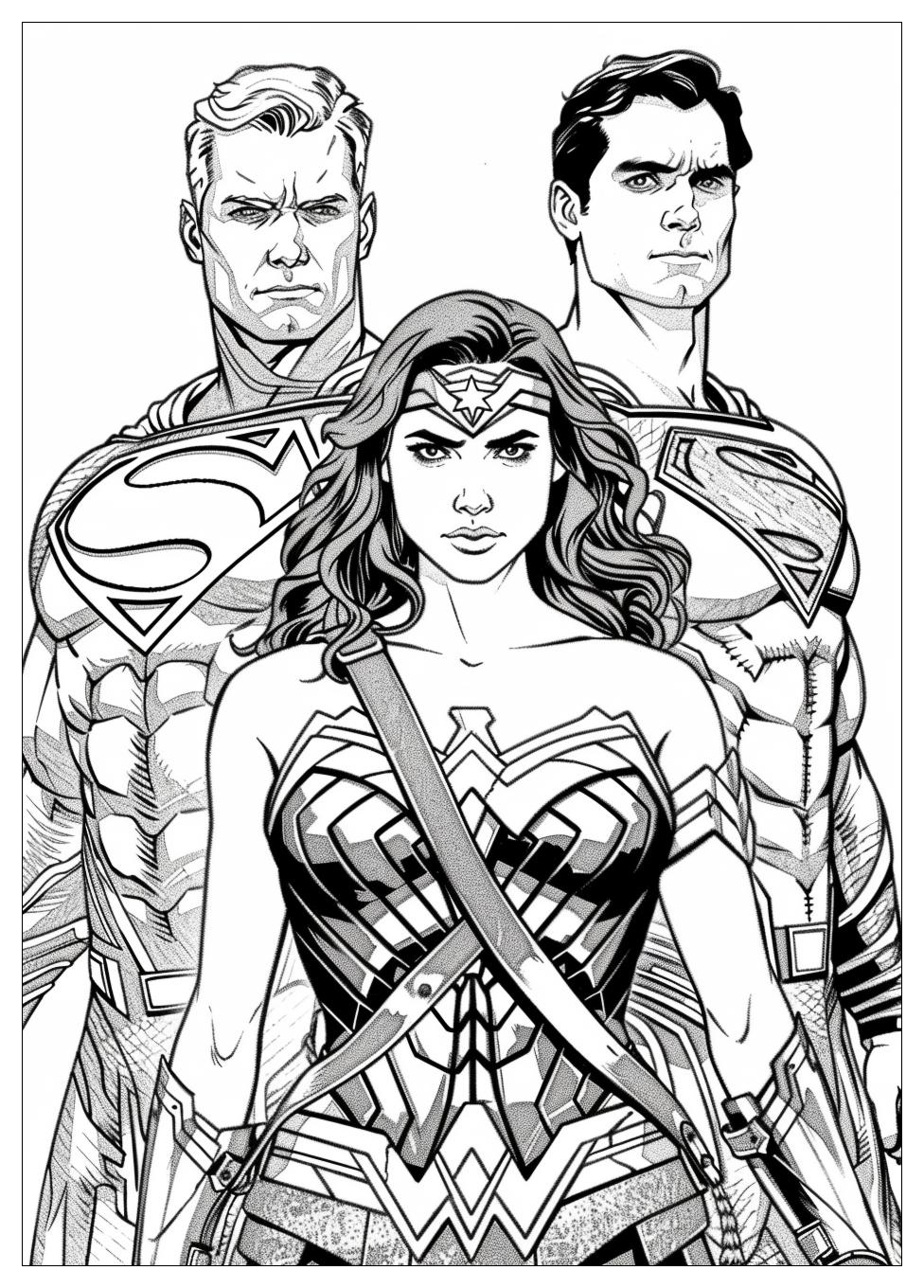 Justice League Coloring Pages-20