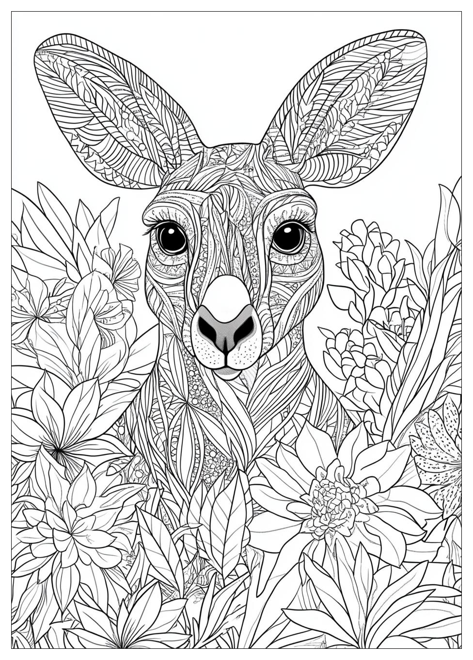 Kangaroo Coloring Pages-15