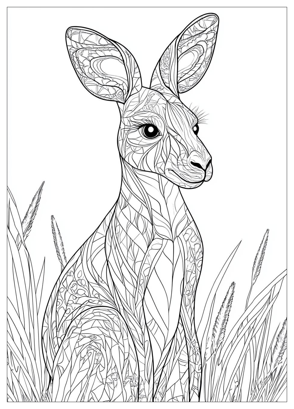 Kangaroo Coloring Pages-20