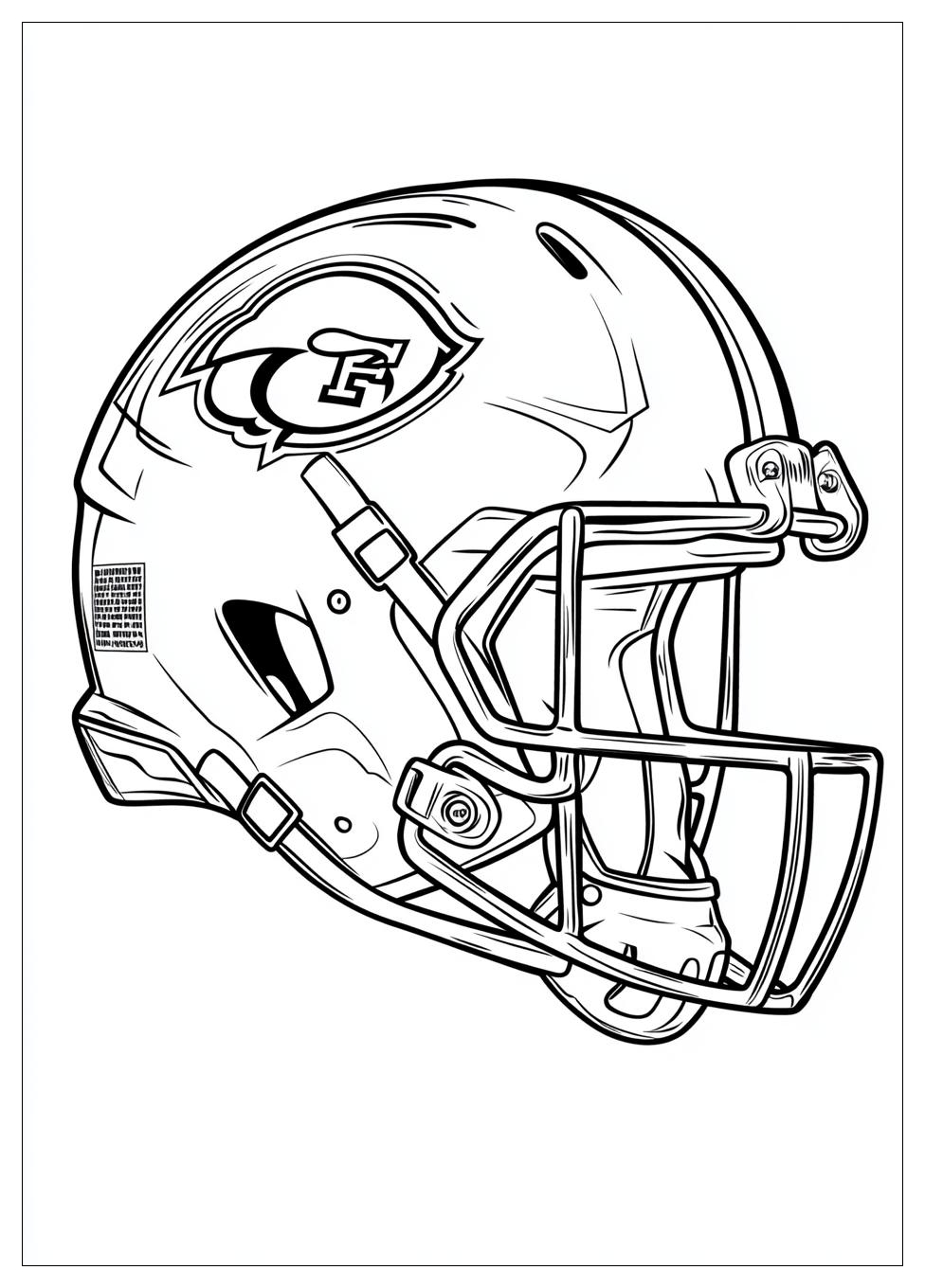 Kansas City Chiefs Coloring Pages-11