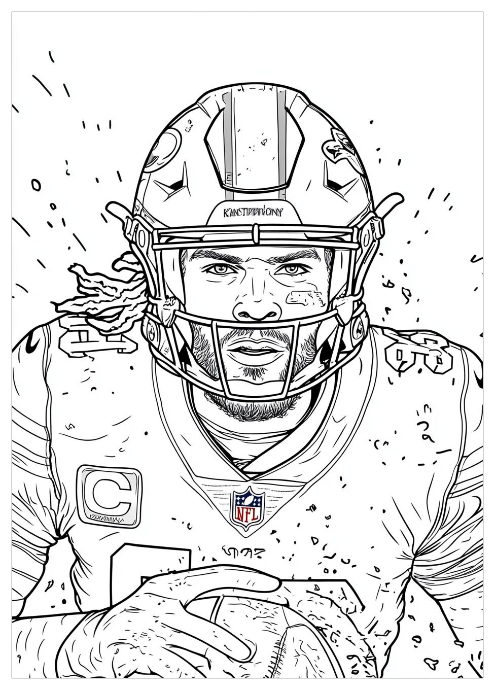 Kansas City Chiefs Coloring Pages-14