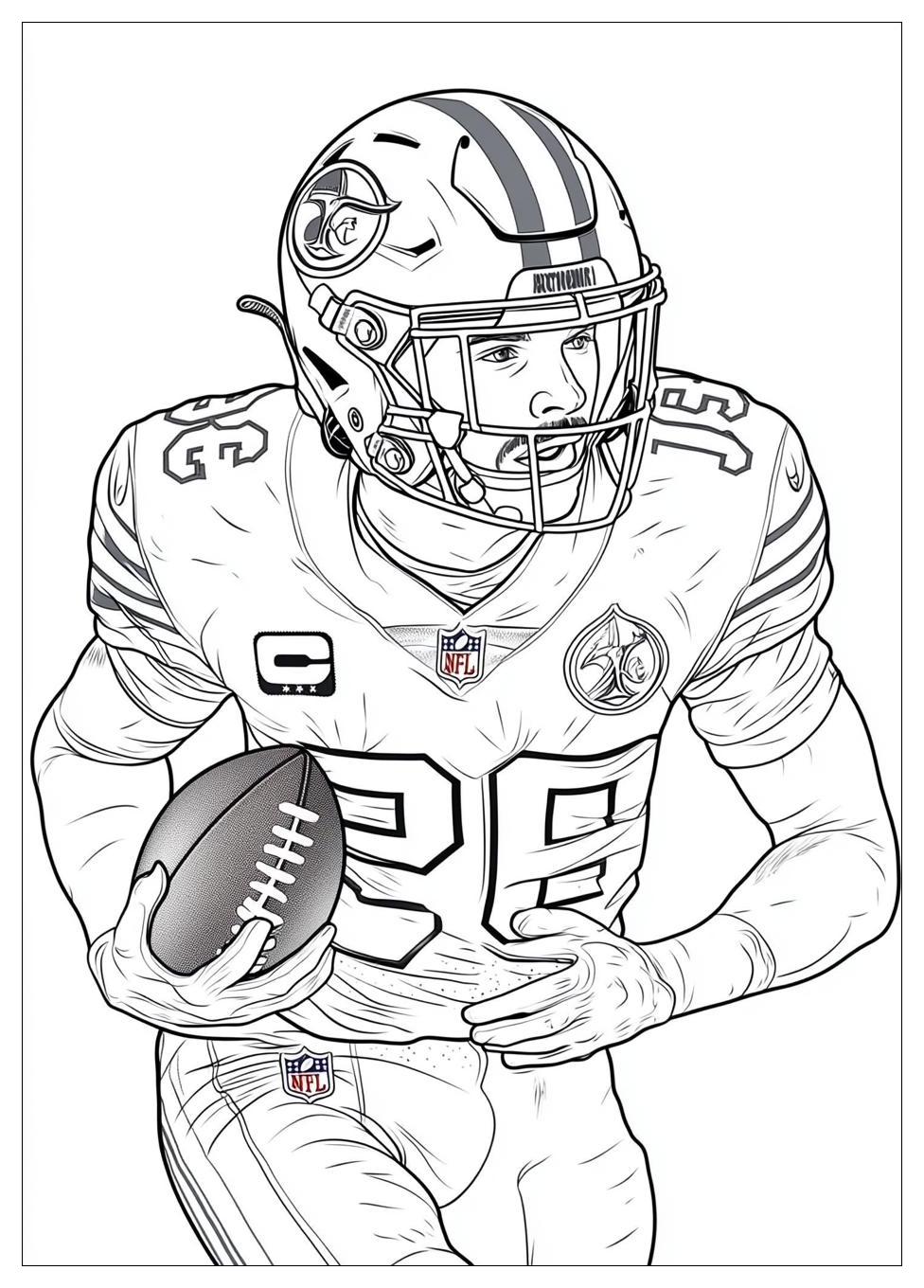 Kansas City Chiefs Coloring Pages-18