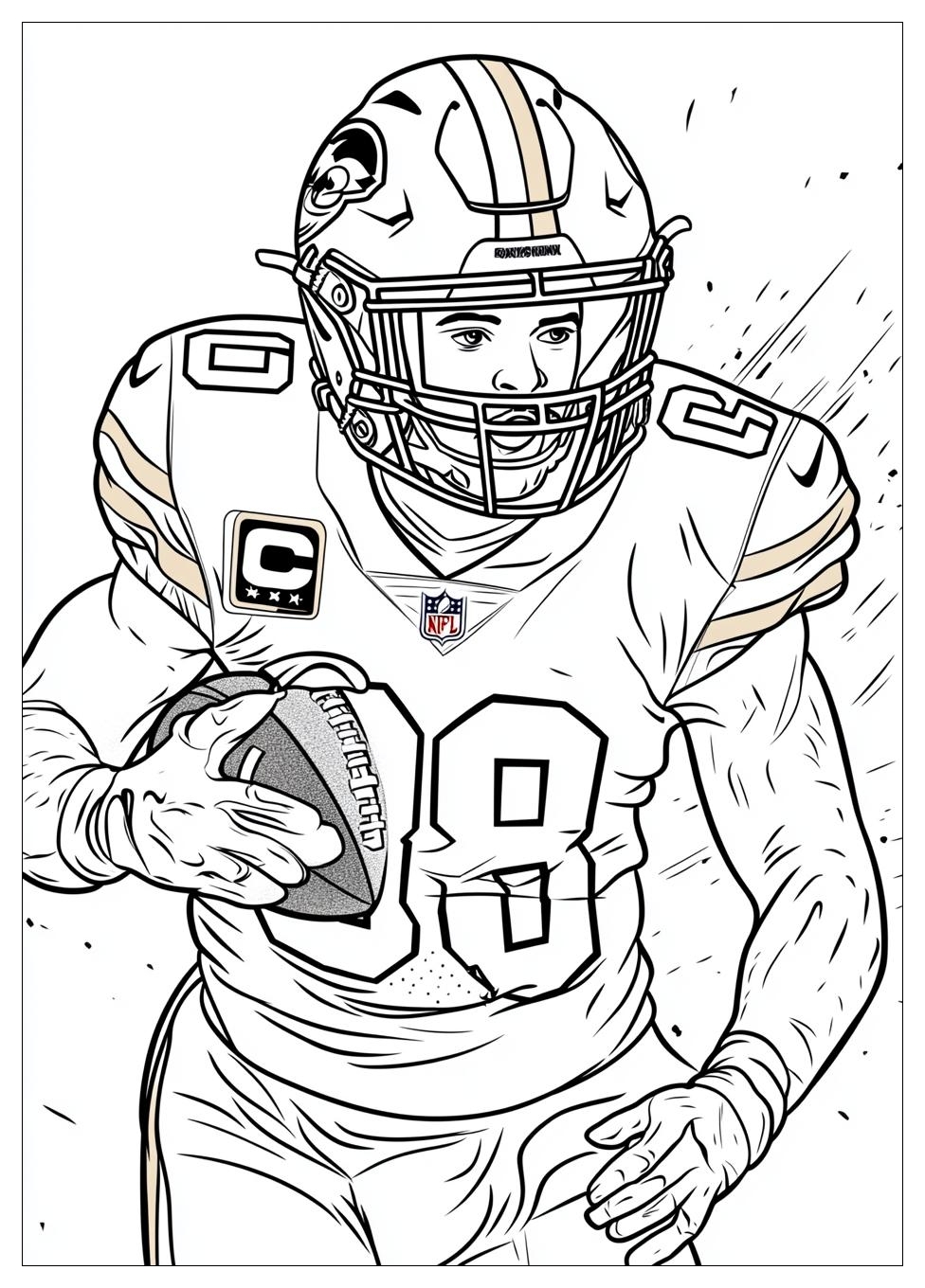 Kansas City Chiefs Coloring Pages-2