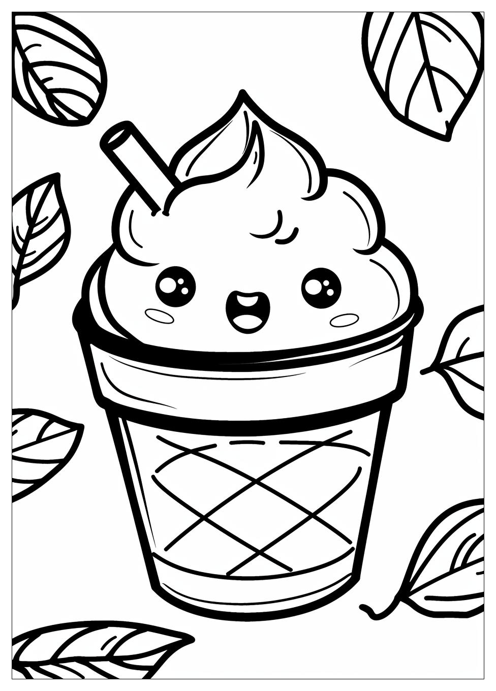 Kawaii Coloring Pages-1