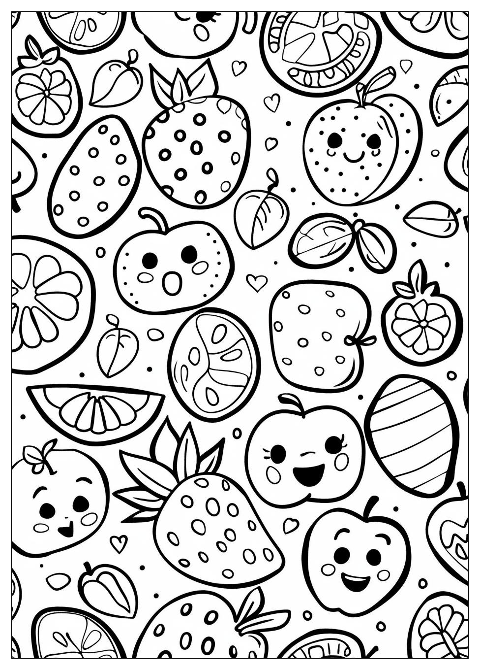 Kawaii Coloring Pages-20