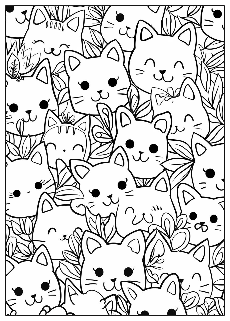 Kawaii Coloring Pages-3