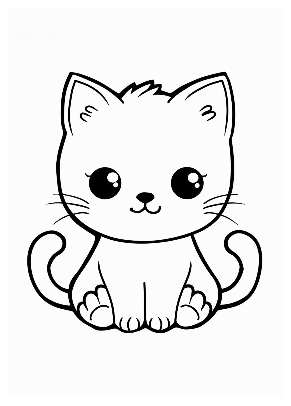 Kawaii Coloring Pages-4