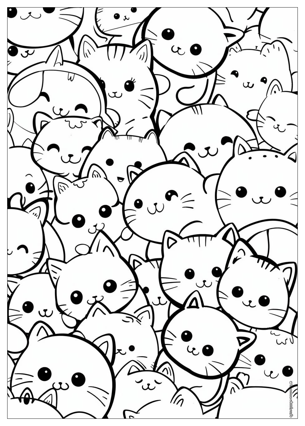 Kawaii Coloring Pages-7